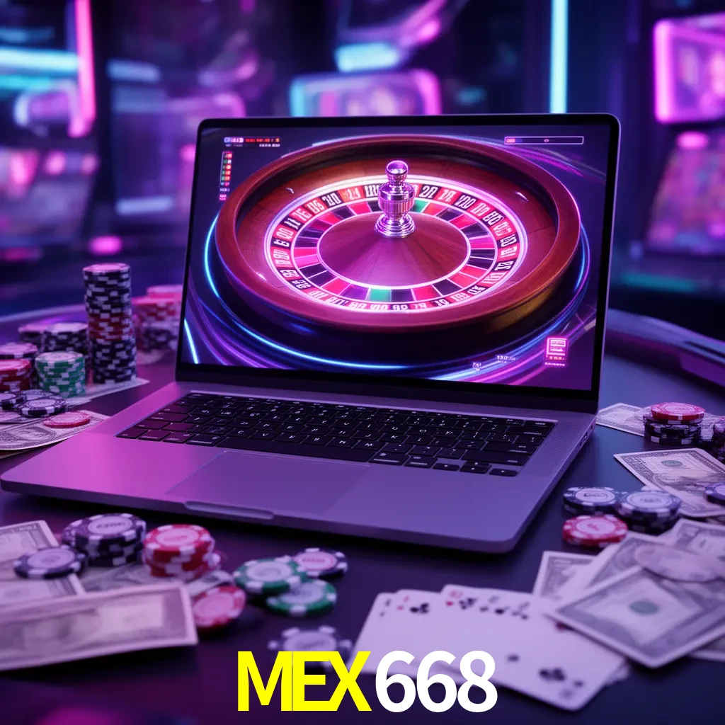 Centro móvil MEX668 con casino, cajero, bonos, app y acceso de cuenta para México